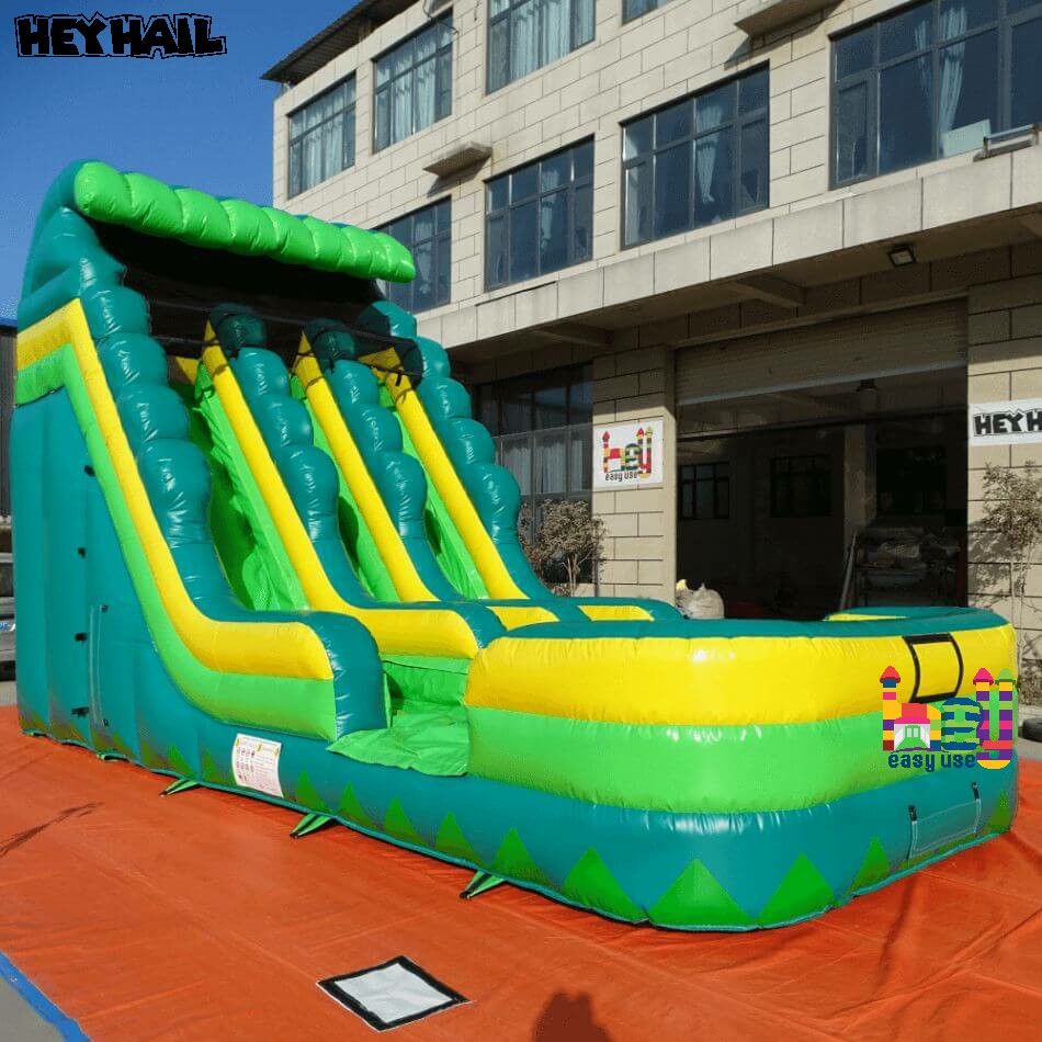 18ft Dual Lane Water Slide