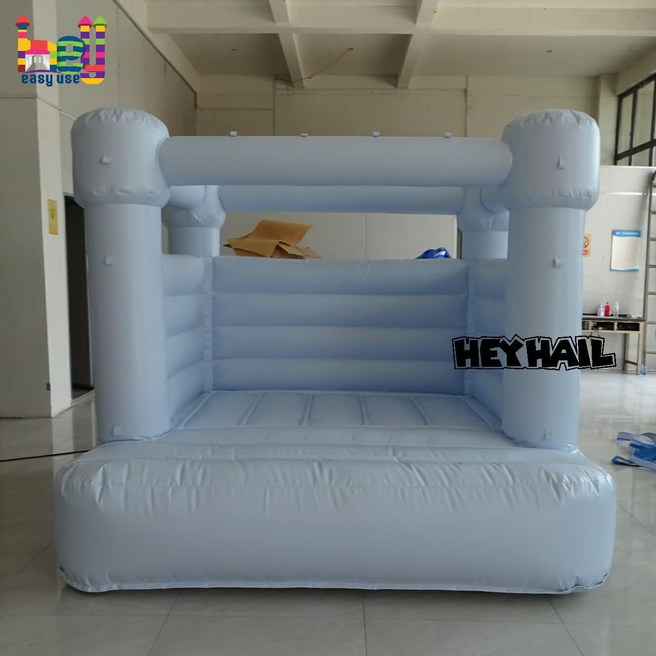 8x8 White Bounce House - Heyhail