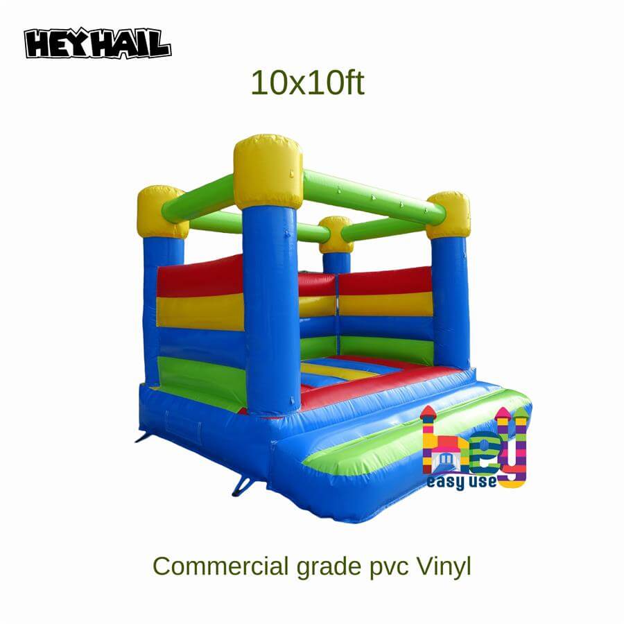 10x10ft Rainbow Bounce House