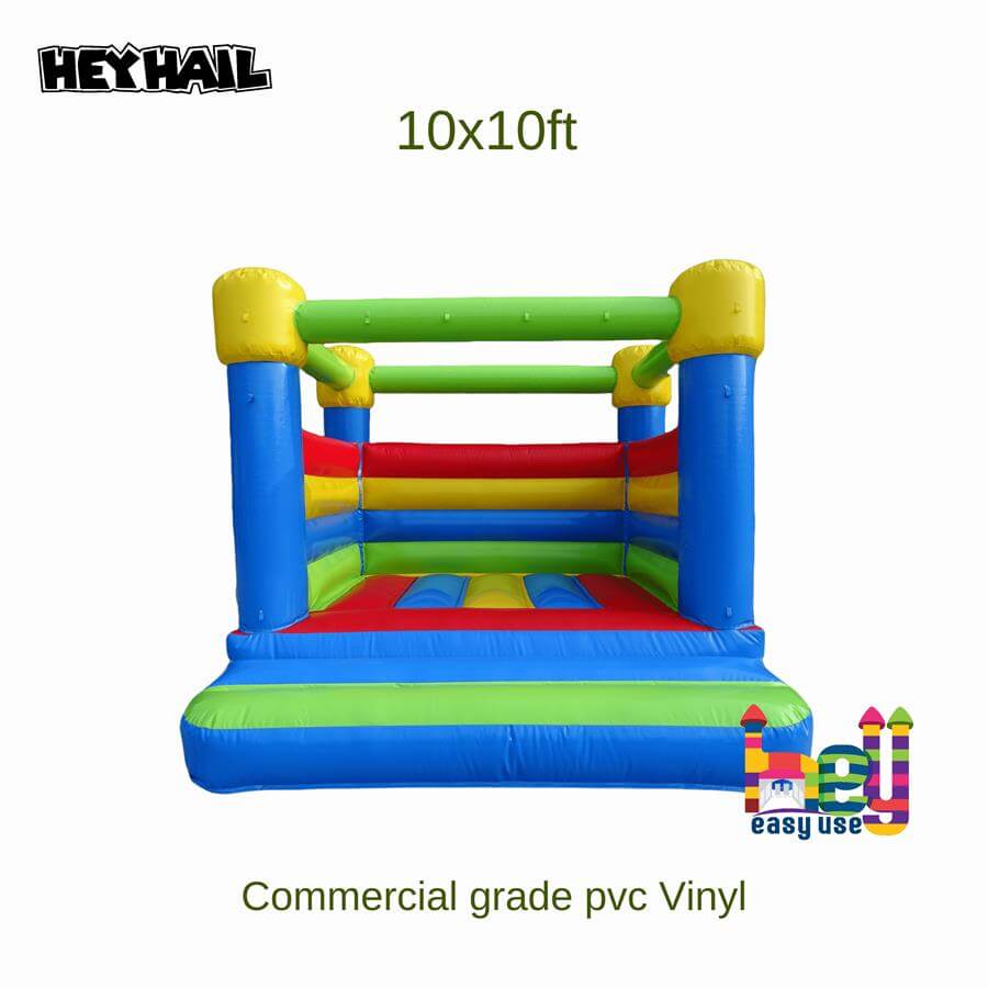 10x10ft Rainbow Bounce House